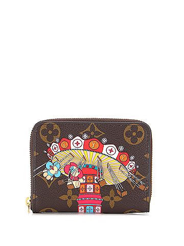 Louis Vuitton Zippy Coin Purse Limited Edition Vivienne Xmas Monogram Canvas (view 1)