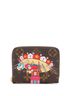 Louis Vuitton 100% Coatead Canvas Brown Zippy Coin Purse Limited Edition Vivienne Xmas Monogram Canvas One size - photo 1