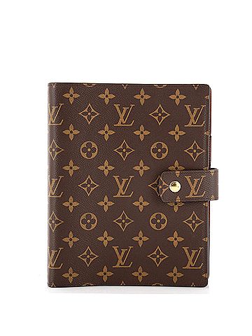 Louis Vuitton Ring Agenda Cover Monogram Canvas GM (view 1)