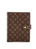 Louis Vuitton 100% Coatead Canvas Brown Ring Agenda Cover Monogram Canvas GM One size - photo 1