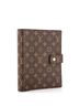 Louis Vuitton 100% Coatead Canvas Brown Ring Agenda Cover Monogram Canvas GM One size - photo 3