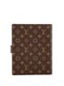 Louis Vuitton 100% Coatead Canvas Brown Ring Agenda Cover Monogram Canvas GM One size - photo 4