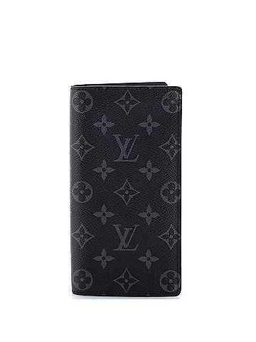Louis Vuitton Brazza Wallet Monogram Eclipse Canvas (view 1)