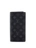 Louis Vuitton 100% Coatead Canvas Black Brazza Wallet Monogram Eclipse Canvas One size - photo 1
