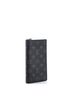 Louis Vuitton 100% Coatead Canvas Black Brazza Wallet Monogram Eclipse Canvas One size - photo 3