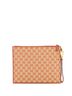 Gucci 100% Canvas Brown MLB Zip Pouch GG Canvas with Applique Medium One size - photo 4