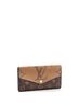 Louis Vuitton 100% Coatead Canvas Brown Sarah Wallet NM Reverse Monogram Giant and Monogram Canvas One size - photo 3