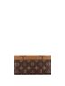 Louis Vuitton 100% Coatead Canvas Brown Sarah Wallet NM Reverse Monogram Giant and Monogram Canvas One size - photo 4