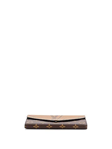 Louis Vuitton Sarah Wallet NM Reverse Monogram Giant and Monogram Canvas (view 2)