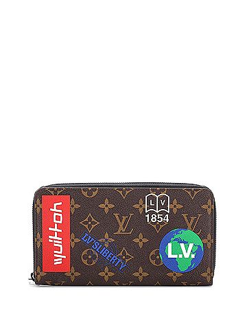 Louis Vuitton Zippy Organizer Limited Edition Logo Story Monogram Canvas (view 1)