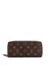 Louis Vuitton 100% Coatead Canvas Brown Clemence Wallet Monogram Canvas One size - photo 1