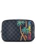 Louis Vuitton 100% Coatead Canvas Blue Toiletry Pouch Limited Edition Damier Cobalt Jungle GM One size - photo 1
