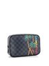 Louis Vuitton 100% Coatead Canvas Blue Toiletry Pouch Limited Edition Damier Cobalt Jungle GM One size - photo 3