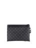Louis Vuitton 100% Coatead Canvas Black Pochette To-Go Monogram Eclipse Canvas MM One size - photo 4