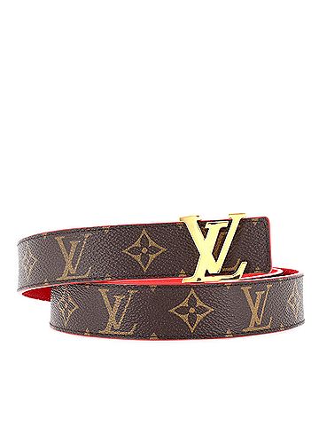 Louis Vuitton LV Initiales Reversible Belt Monogram Canvas and Leather Medium (view 1)