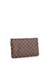 Louis Vuitton 100% Coatead Canvas Brown Neverfull Pochette Damier Large One size - photo 3