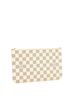 Louis Vuitton 100% Coatead Canvas White Neverfull Pochette Damier Large One size - photo 3