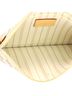 Louis Vuitton 100% Coatead Canvas White Neverfull Pochette Damier Large One size - photo 5