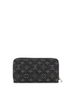 Louis Vuitton 100% Denim Black Zippy Wallet Denim One size - photo 4
