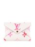 Louis Vuitton 100% Coatead Canvas Pink Kirigami Pochette By The Pool Monogram Watercolor Giant MM One size - photo 1