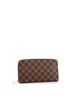 Louis Vuitton 100% Coatead Canvas Brown Zippy Wallet Damier One size - photo 3