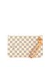 Louis Vuitton 100% Coatead Canvas White Neverfull Pochette Damier Large One size - photo 4
