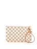 Louis Vuitton 100% Coatead Canvas White Neverfull Pochette Damier Large One size - photo 4