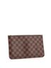 Louis Vuitton 100% Coatead Canvas Brown Neverfull Pochette Damier Large One size - photo 3