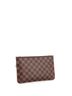 Louis Vuitton 100% Coatead Canvas Brown Neverfull Pochette Damier Large One size - photo 3