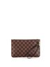 Louis Vuitton 100% Coatead Canvas Brown Neverfull Pochette Damier Large One size - photo 4