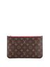 Louis Vuitton 100% Coatead Canvas Brown Neverfull Pochette Monogram Canvas Large One size - photo 1