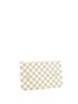 Louis Vuitton 100% Coatead Canvas White Neverfull Pochette Damier Large One size - photo 3