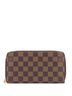 Louis Vuitton 100% Coatead Canvas Brown Zippy Wallet Damier One size - photo 1