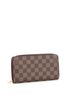 Louis Vuitton 100% Coatead Canvas Brown Zippy Wallet Damier One size - photo 3