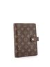 Louis Vuitton 100% Coatead Canvas Brown Ring Agenda Cover Monogram Canvas MM One size - photo 3