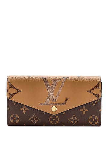 Louis Vuitton Sarah Wallet NM Reverse Monogram Giant and Monogram Canvas (view 1)