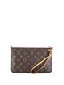 Louis Vuitton 100% Coatead Canvas Brown Neverfull Pochette Monogram Canvas Large One size - photo 4