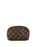 Louis Vuitton 100% Coatead Canvas Brown Cosmetic Pouch Monogram Canvas One size - photo 1