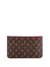 Louis Vuitton 100% Coatead Canvas Brown Neverfull Pochette Monogram Canvas Large One size - photo 1