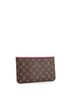 Louis Vuitton 100% Coatead Canvas Brown Neverfull Pochette Monogram Canvas Large One size - photo 3
