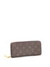 Louis Vuitton 100% Coatead Canvas Brown Clemence Wallet Monogram Canvas One size - photo 3