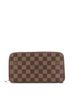 Louis Vuitton 100% Coatead Canvas Brown Zippy Organizer Damier One size - photo 1