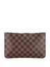 Louis Vuitton 100% Coatead Canvas Brown Neverfull Pochette Damier Large One size - photo 1