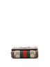 Gucci 100% Coatead Canvas Brown Ophidia Card Case Wallet GG Coated Canvas One size - photo 2