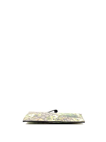 Gucci Wristlet Zip Pouch Blooms Print GG Coated Canvas Small (view 2)