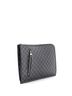 Louis Vuitton 100% Coatead Canvas Black Poche Documents Damier Graphite One size - photo 3