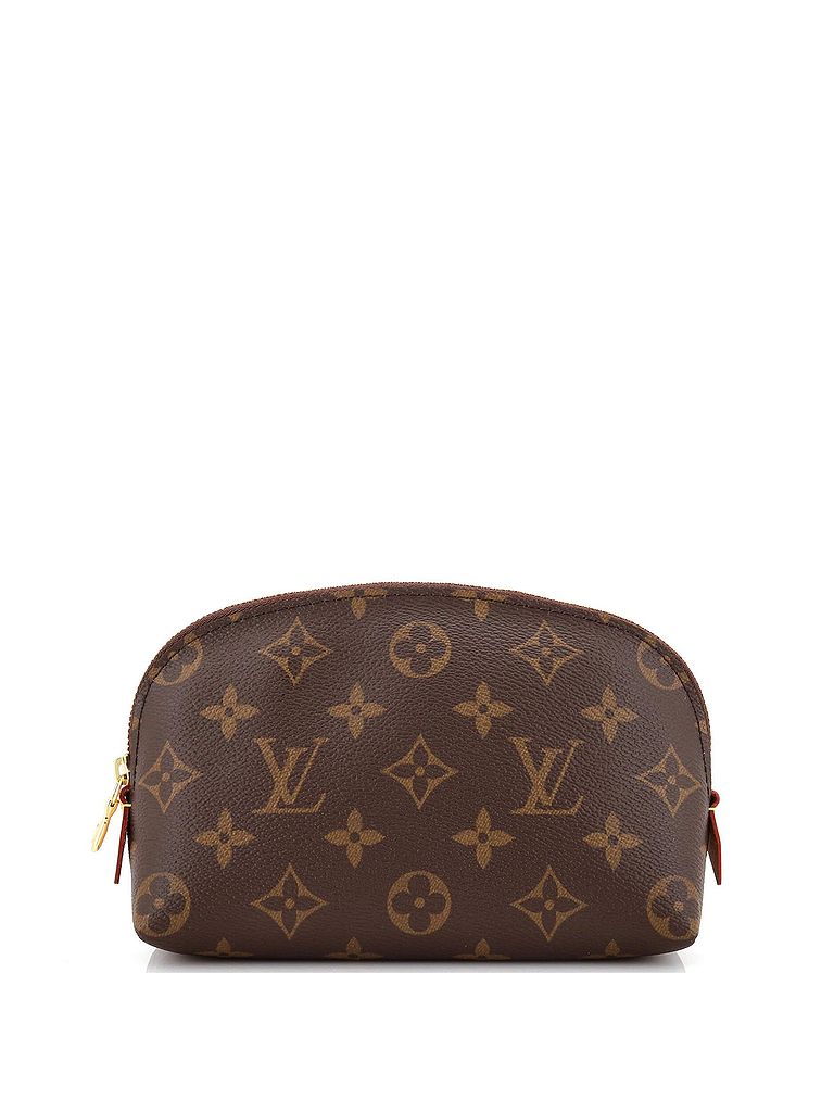 Louis Vuitton 100% Coatead Canvas Brown Cosmetic Pouch Monogram Canvas One size - photo 1