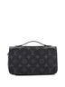 Louis Vuitton 100% Coatead Canvas Black Zippy Wallet Monogram Eclipse Canvas XL One size - photo 1