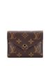 Louis Vuitton 100% Coatead Canvas Brown Victorine Wallet Monogram Canvas One size - photo 1
