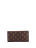 Louis Vuitton 100% Coatead Canvas Red Emilie Wallet Monogram Canvas One size - photo 4